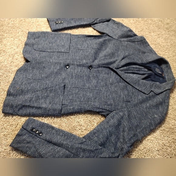 Good Man Brand Men's Sky Capitan Blue Blazer NWOT - Picture 4 of 11